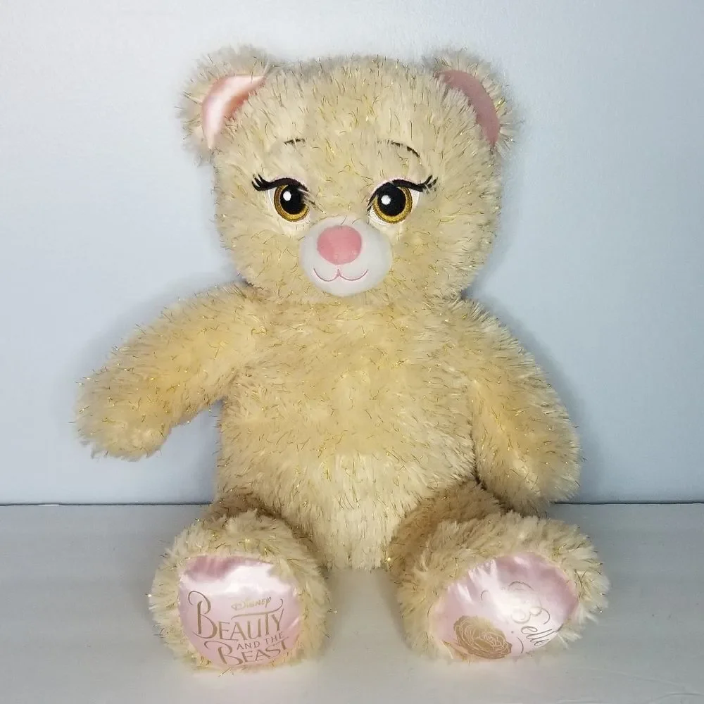 Build a bear Disney Belle Beauty and the Beast stuffed animal toy plush